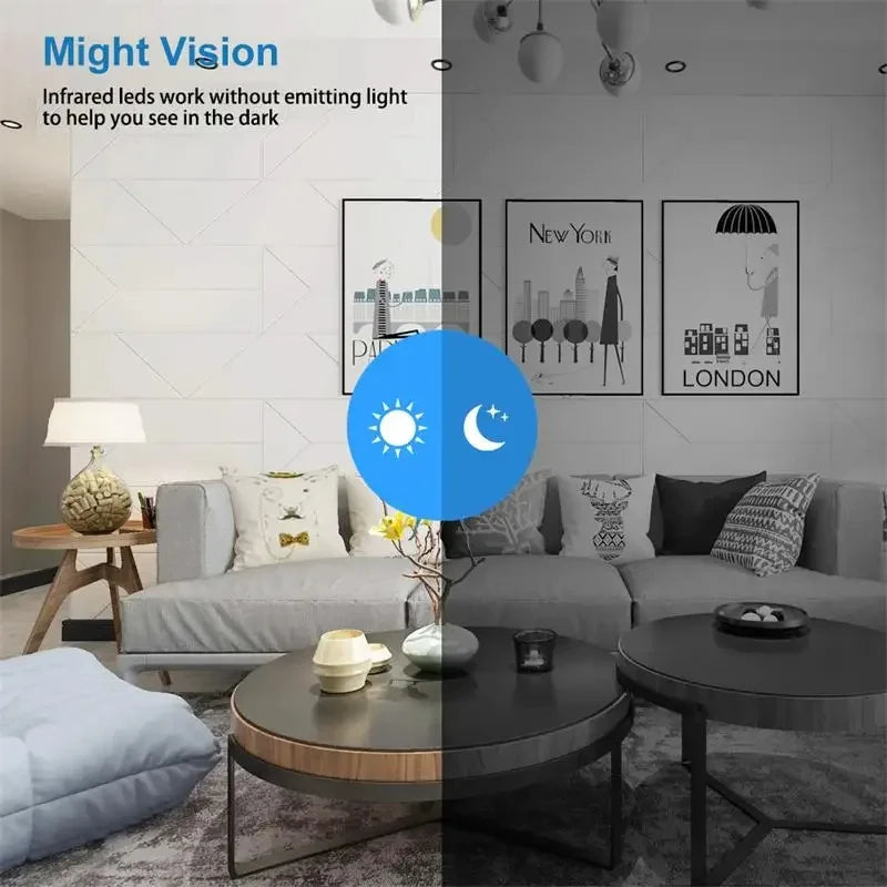Mini Kamera WiFi Wewnętrzna Bezpieczeństwa