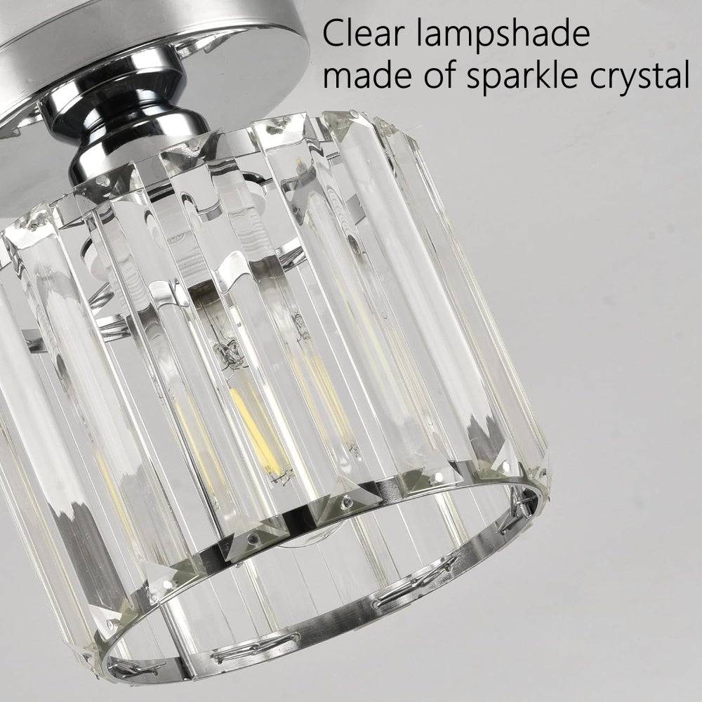 Lampa sufitowa Kristall Flush Mount Nowoczesna Armatura