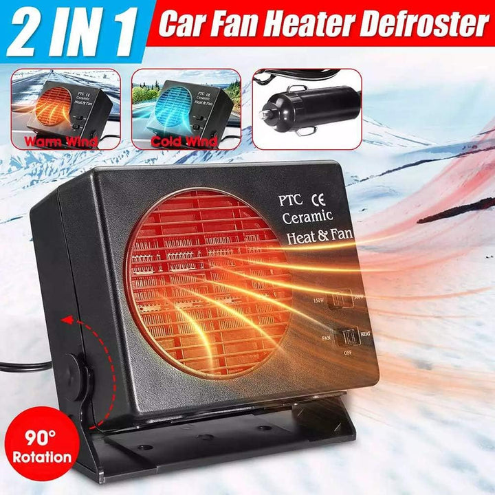Nagrzewnica Samochodowa Wentylator z 12V Ceramicznym Elementem Grzewczym