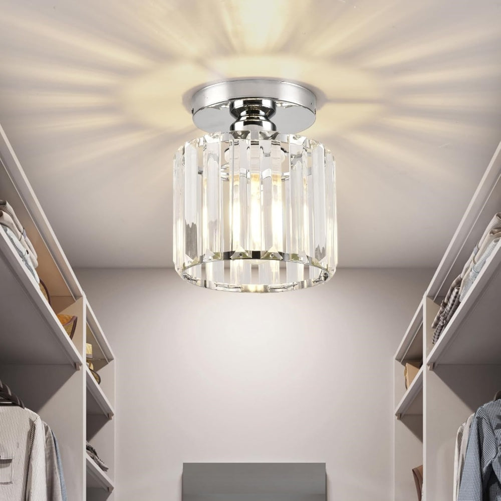 Lampa sufitowa Kristall Flush Mount Nowoczesna Armatura
