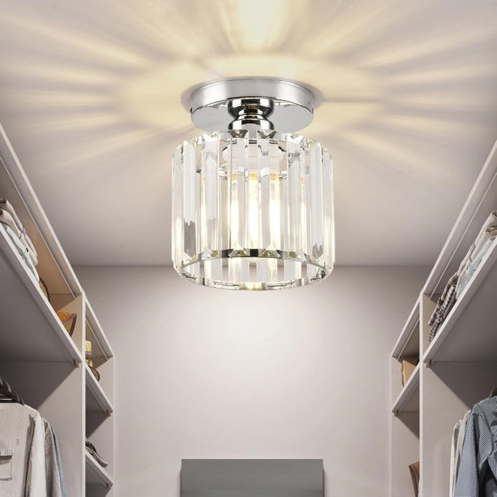 Lampa sufitowa Kristall Flush Mount Nowoczesna Armatura