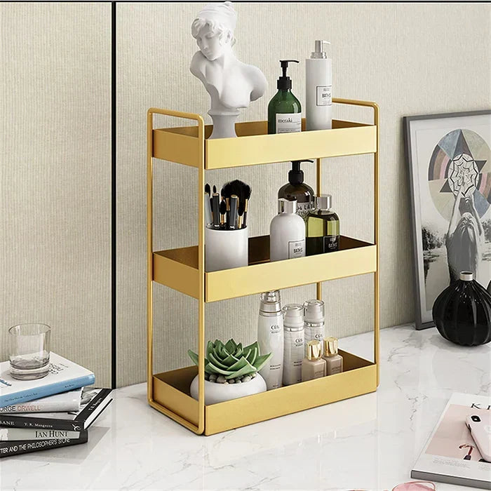 SleekStorage - Elegancki organizer do piękności i codziennych, niezbędnych rzeczy