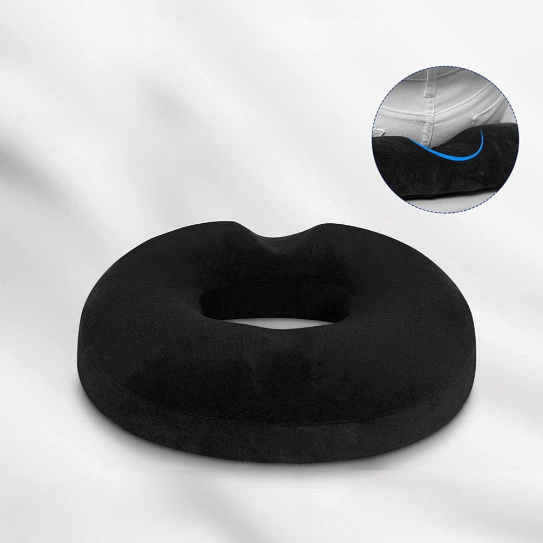 Poduszka ortopedyczna w kształcie donut z pianki memory