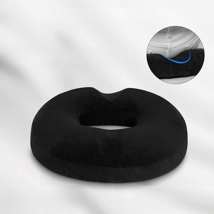 Poduszka ortopedyczna w kształcie donut z pianki memory