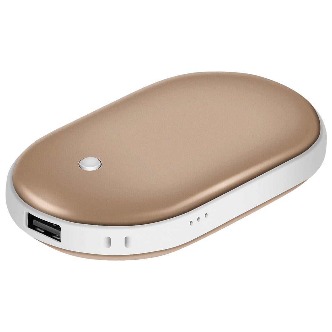 Ogrzewacz do rąk z powerbankiem 5000 mAh – grzanie dwustronne