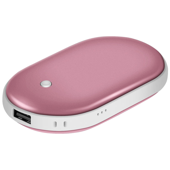 Domvia Ogrzewacz do rąk z powerbankiem 5000 mAh – grzanie dwustronne