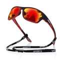 Polaryzacyjne okulary sportowe z ochroną UV, lekkie
