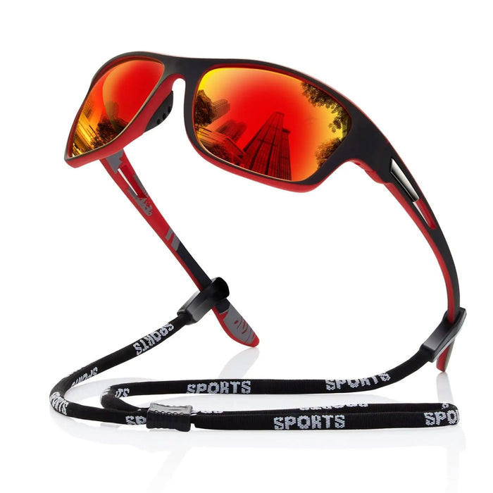 Polaryzacyjne okulary sportowe z ochroną UV, lekkie