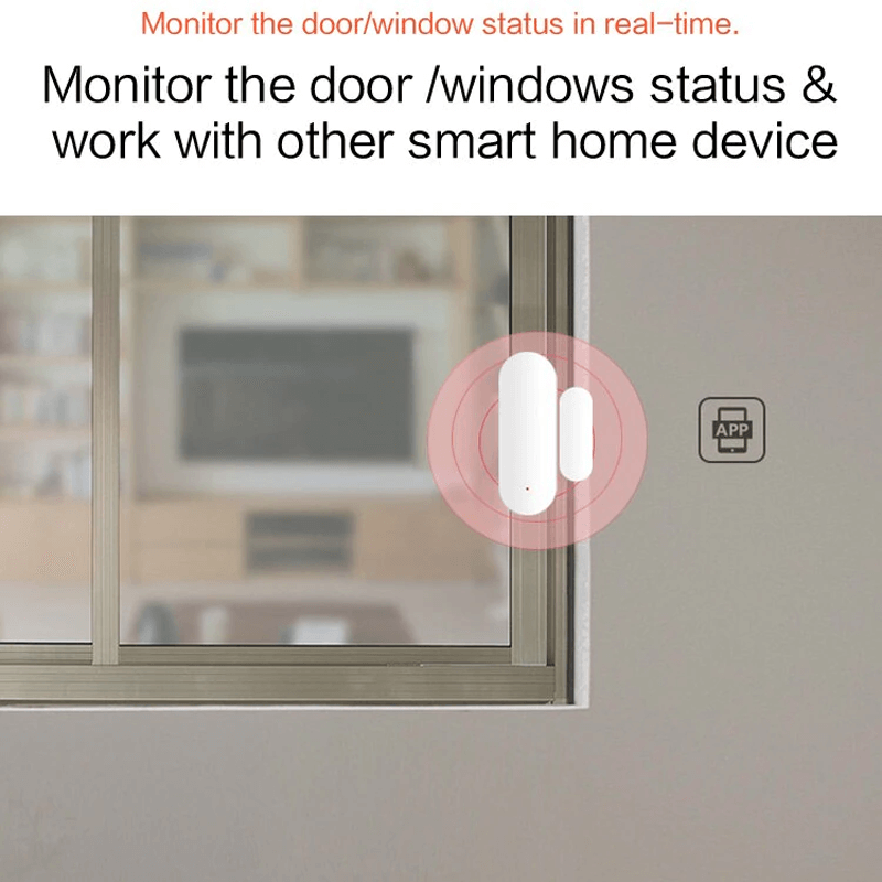 Inteligentny czujnik drzwi z WiFi i Bluetooth