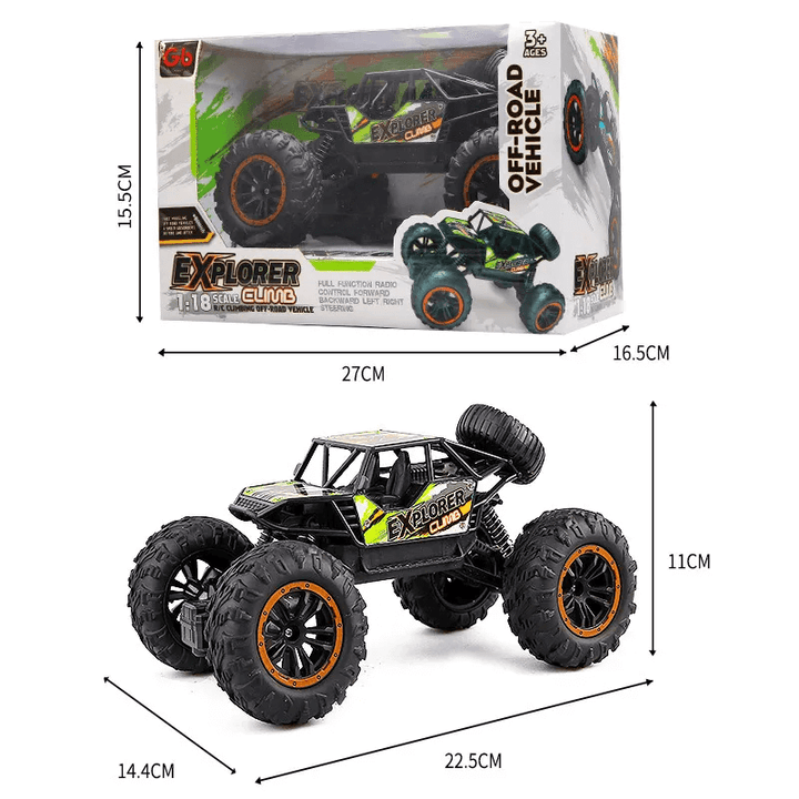 Zdalnie Sterowany Off-Road – 2.4G RC Buggy do Wspinaczki i Terenu, Zabawka Truck do Wszystkich Rodzajów Terenu