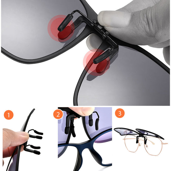 Okulary przeciwsłoneczne clip-on nowej generacji – elegancka ochrona UV