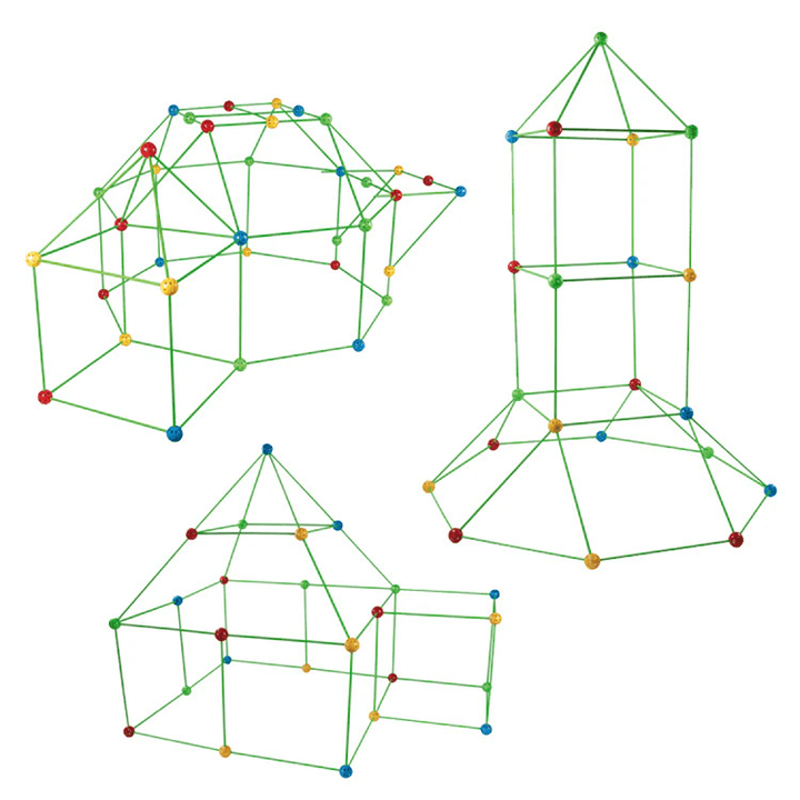 3D Lekhus | Zestaw do budowy z patykami DIY Zrób to sam Nauka dla dzieci