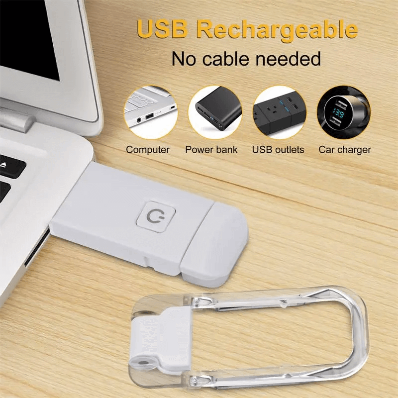 USB-ładowalna Lampa Książkowa i Czytelnicza