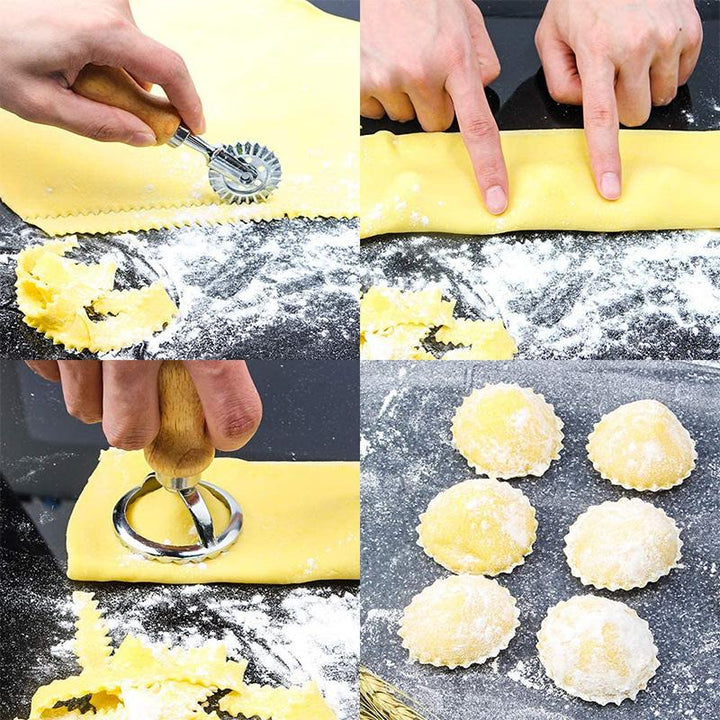 Zestaw stempla do ravioli gourmet – twórz idealnie zapieczętowane kluski z łatwością