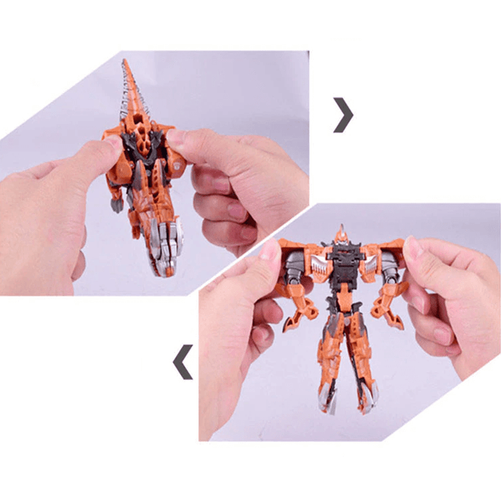 Dynamiczny Transformujący Robot Samochód - Zabawka Optimus, 1-etapowa Transformacja, Robot i Dinozaur Figurki Akcji dla Chłopców