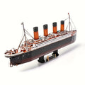 Titanic 3D Model Metalowy – Szczegółowy model DIY dla kreatywnych rzemieślników