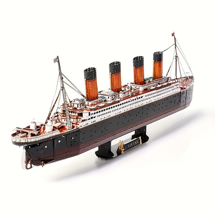 Titanic 3D Model Metalowy – Szczegółowy model DIY dla kreatywnych rzemieślników
