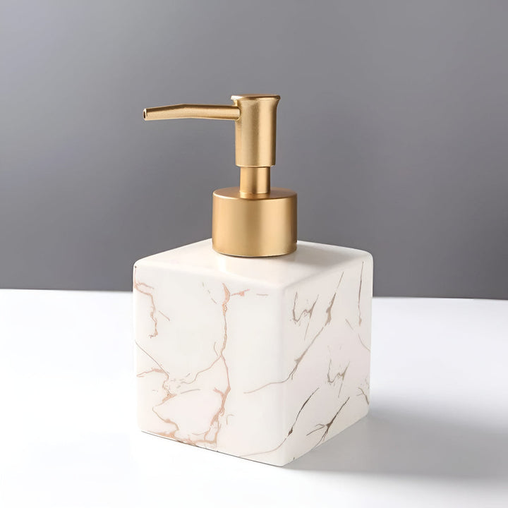 Dispenser do mydła MarbleElegance – Luksusowy akcent do Twojej łazienki