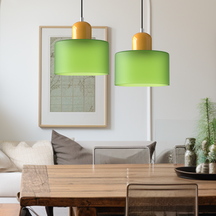 Lampa wisząca Bauhaus | Nowoczesny design kulisty | Regulowana lampa sufitowa | Brick by Brick
