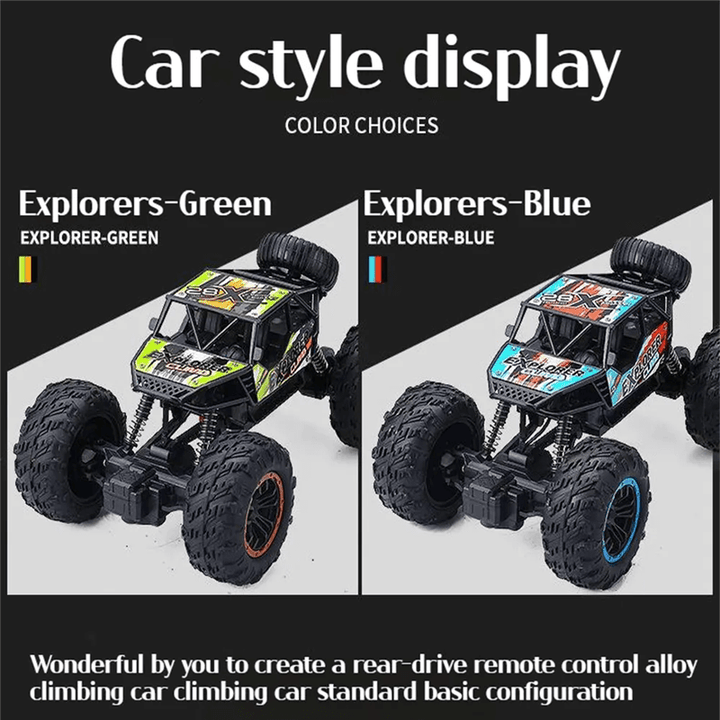 Zdalnie Sterowany Off-Road – 2.4G RC Buggy do Wspinaczki i Terenu, Zabawka Truck do Wszystkich Rodzajów Terenu