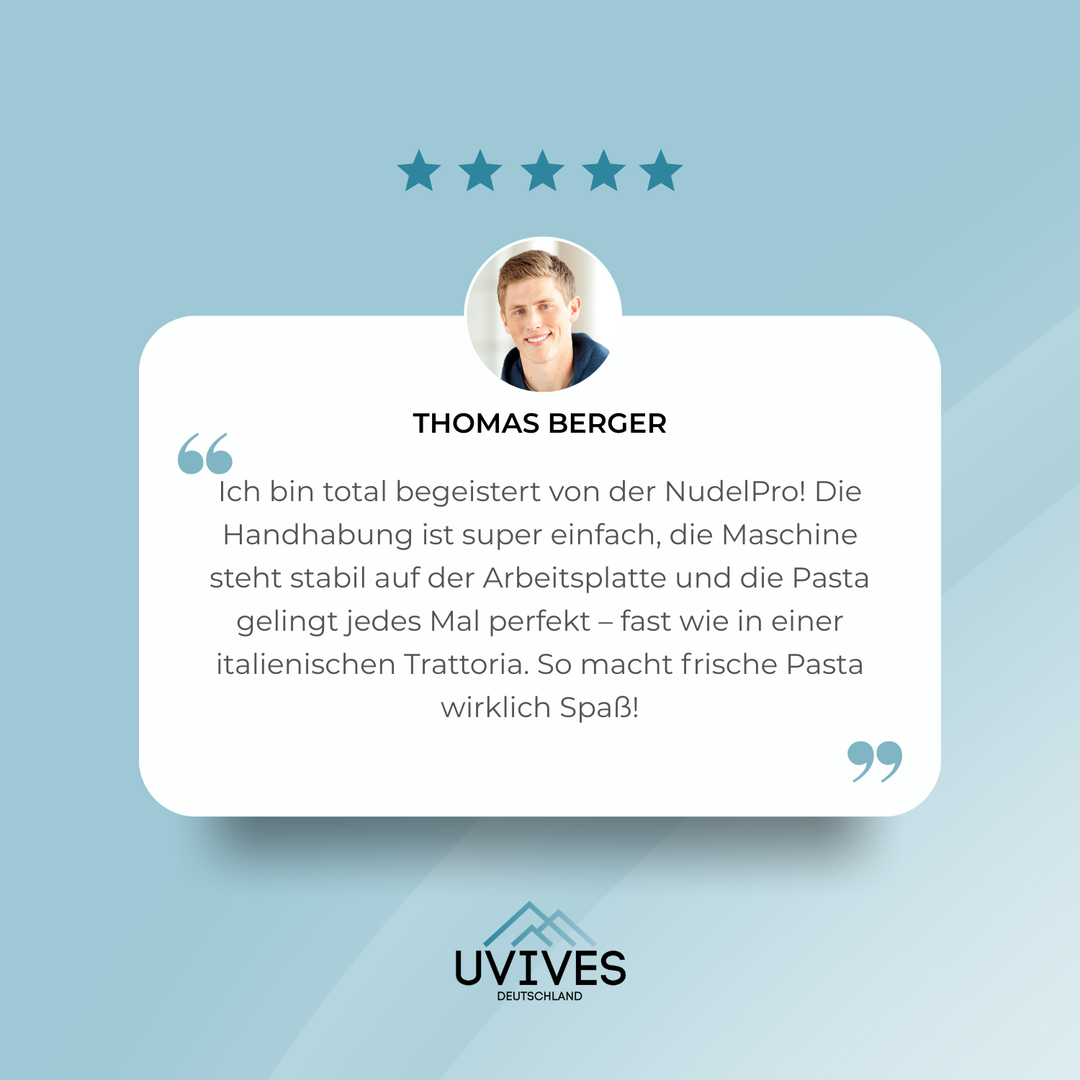 NudelPro™ – Świeże pasta bez wysiłku