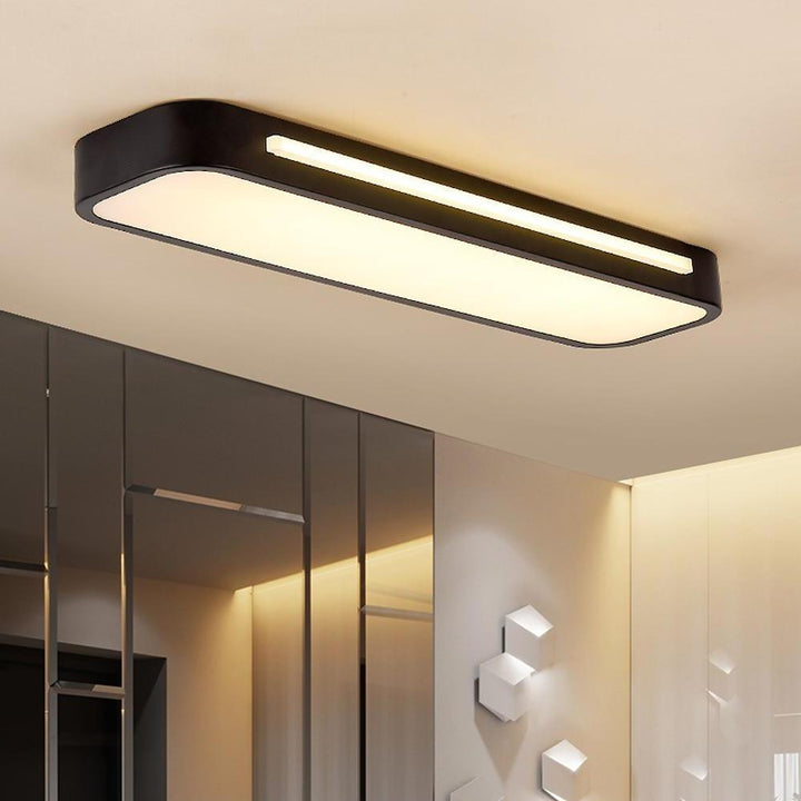 Nordycki Styl Długa Lampa LED sufitowa – Minimalistyczny Design