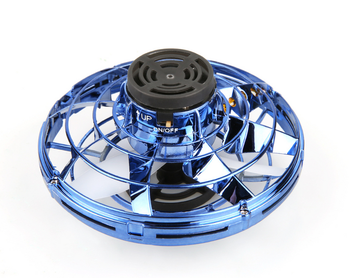 Świecąca latająca kula spinner w dłoni