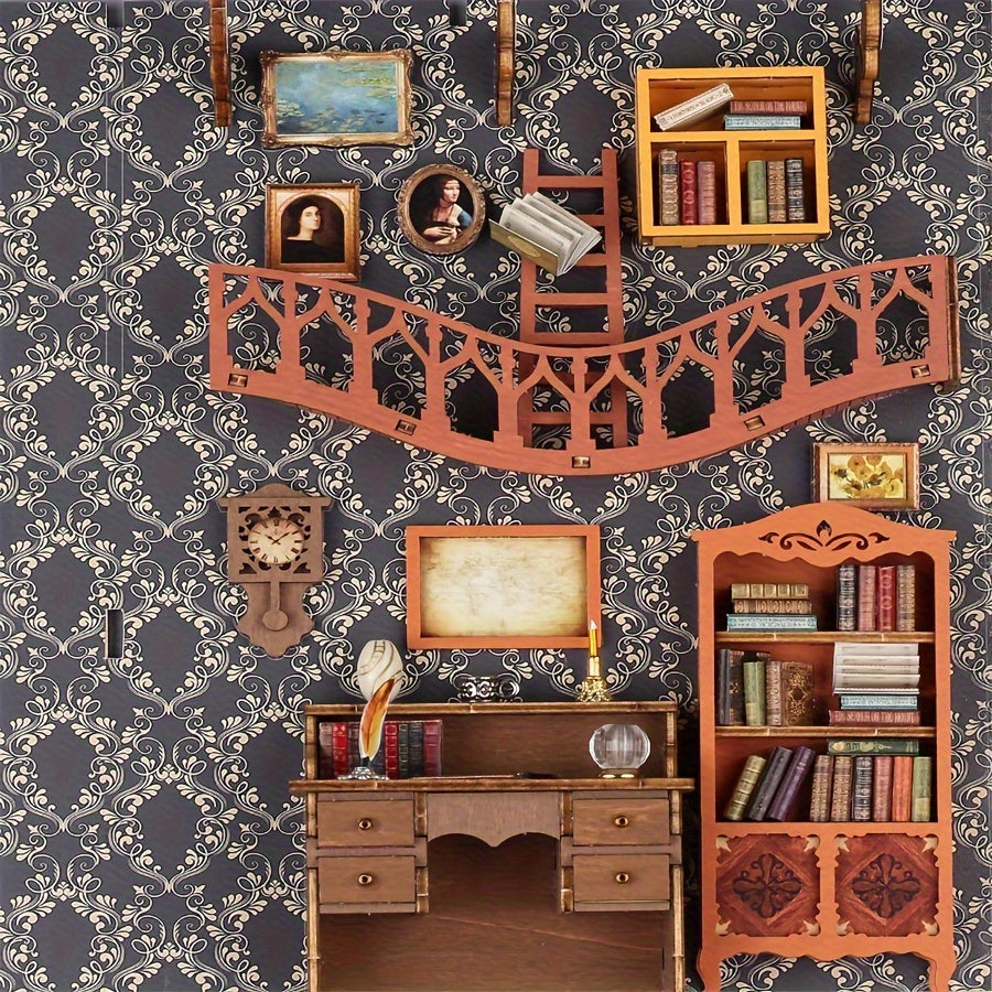 Magiczne Domki Książkowe – 3D Drewniane Puzzle dla Kreatywnych Budowniczych