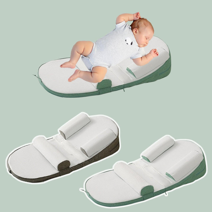 RoyaleGlow Poduszka Wedge Sido Sova Łóżko Reflux Anty Przewracanie Noworodek Łóżko
