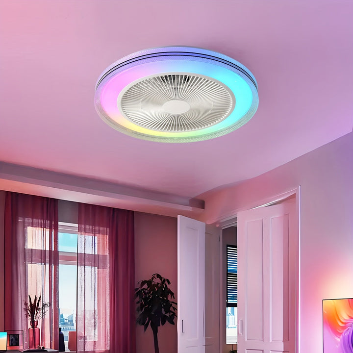 LumiCool RGB Wentylator sufitowy – Świeży i atmosferyczny