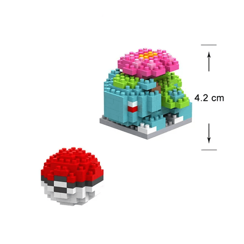 Poke Postacie Nanoblocks Anime Klocki Budowlane