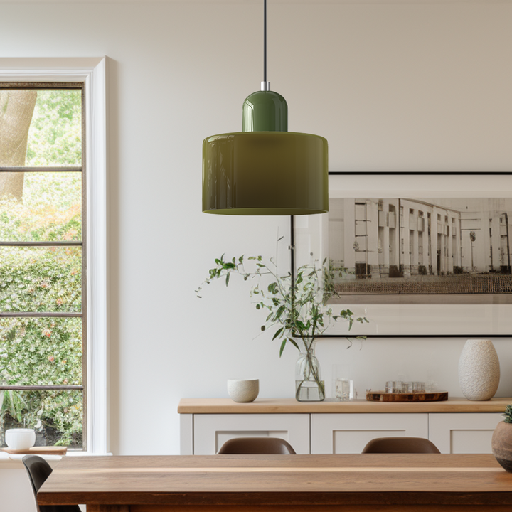 Lampa wisząca Bauhaus | Nowoczesny design kulisty | Regulowana lampa sufitowa | Brick by Brick