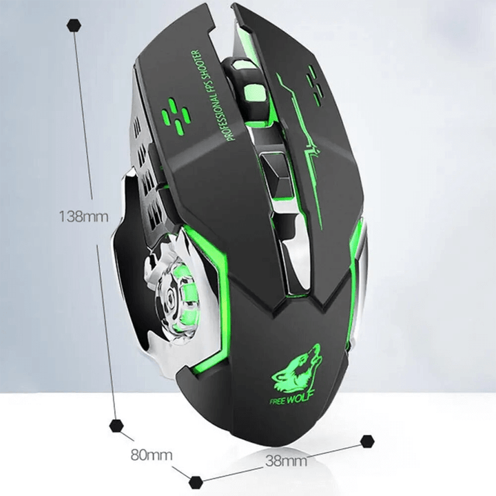 Mysz Optyczna Bezprzewodowa Wolf X8