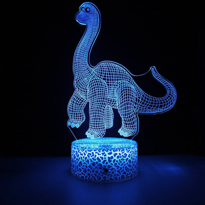 3D LED Lampa Dinozaur