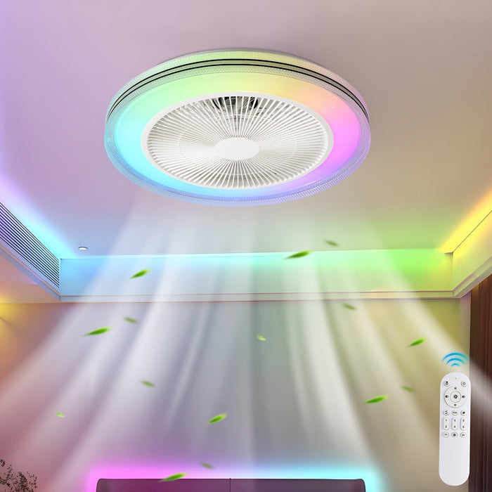 LumiCool RGB Wentylator sufitowy – Świeży i atmosferyczny