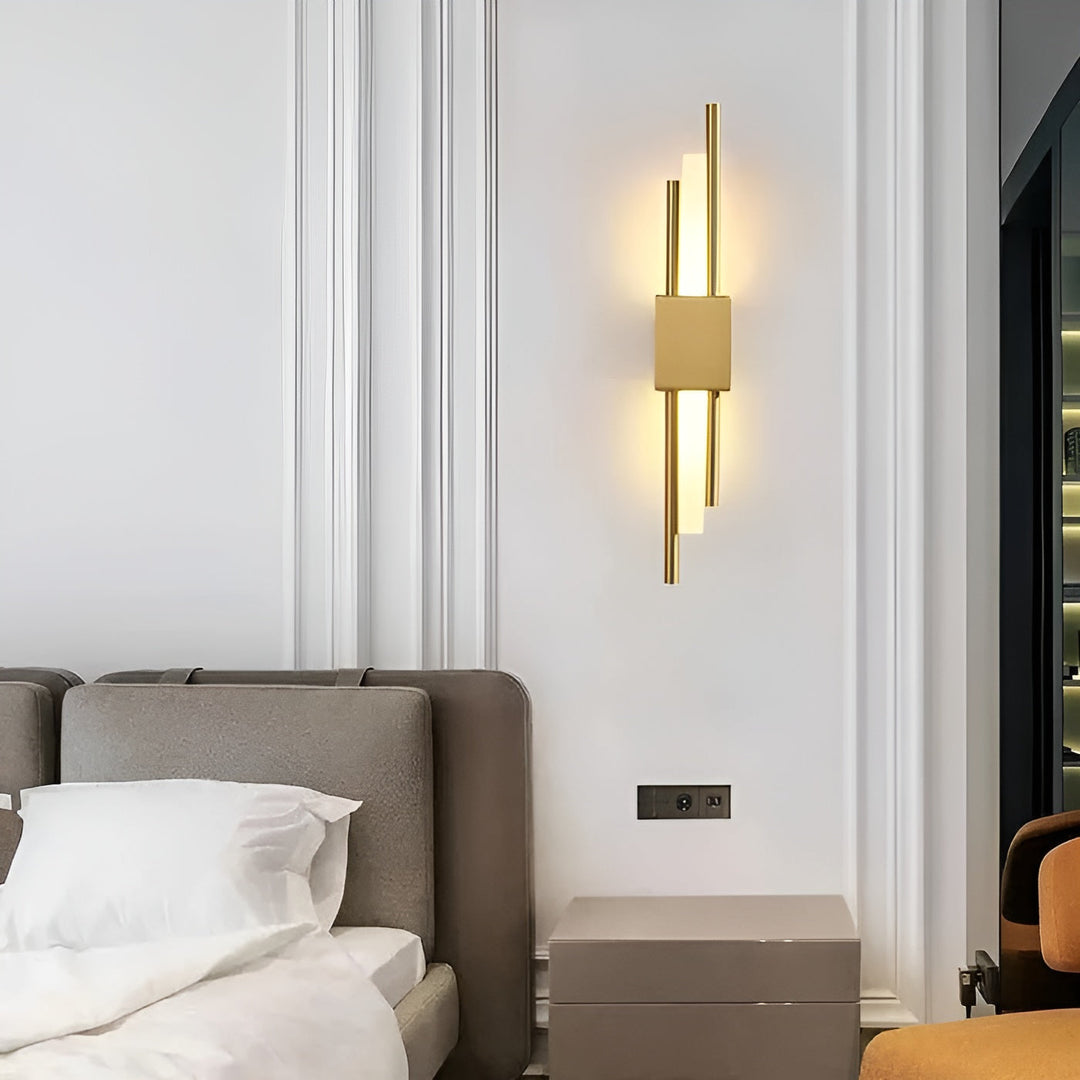 NordBright Light - Nordycka Metalowa Lampa LED na Ścianę