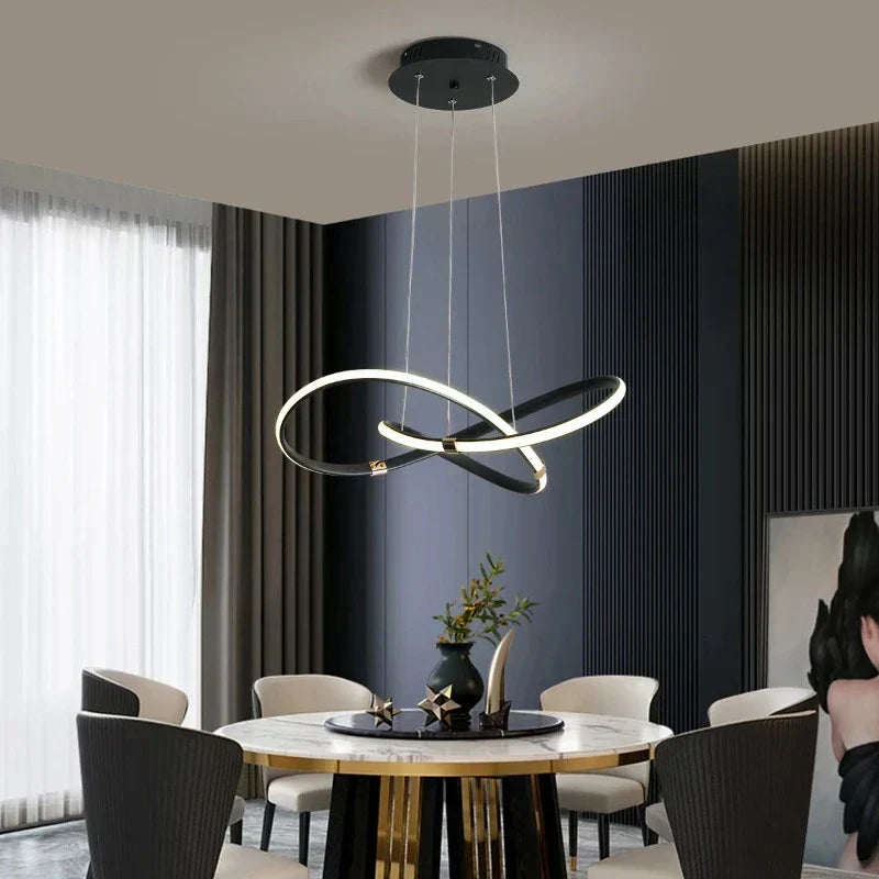 LightMaster - Slim LED Lampa Wisząca Uppsättning