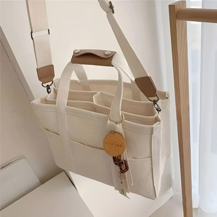 Torba Canvas Tavolaé | Wszechstronna i Wytrzymała | Lekka i Pojemna | W Beżu lub Czerni