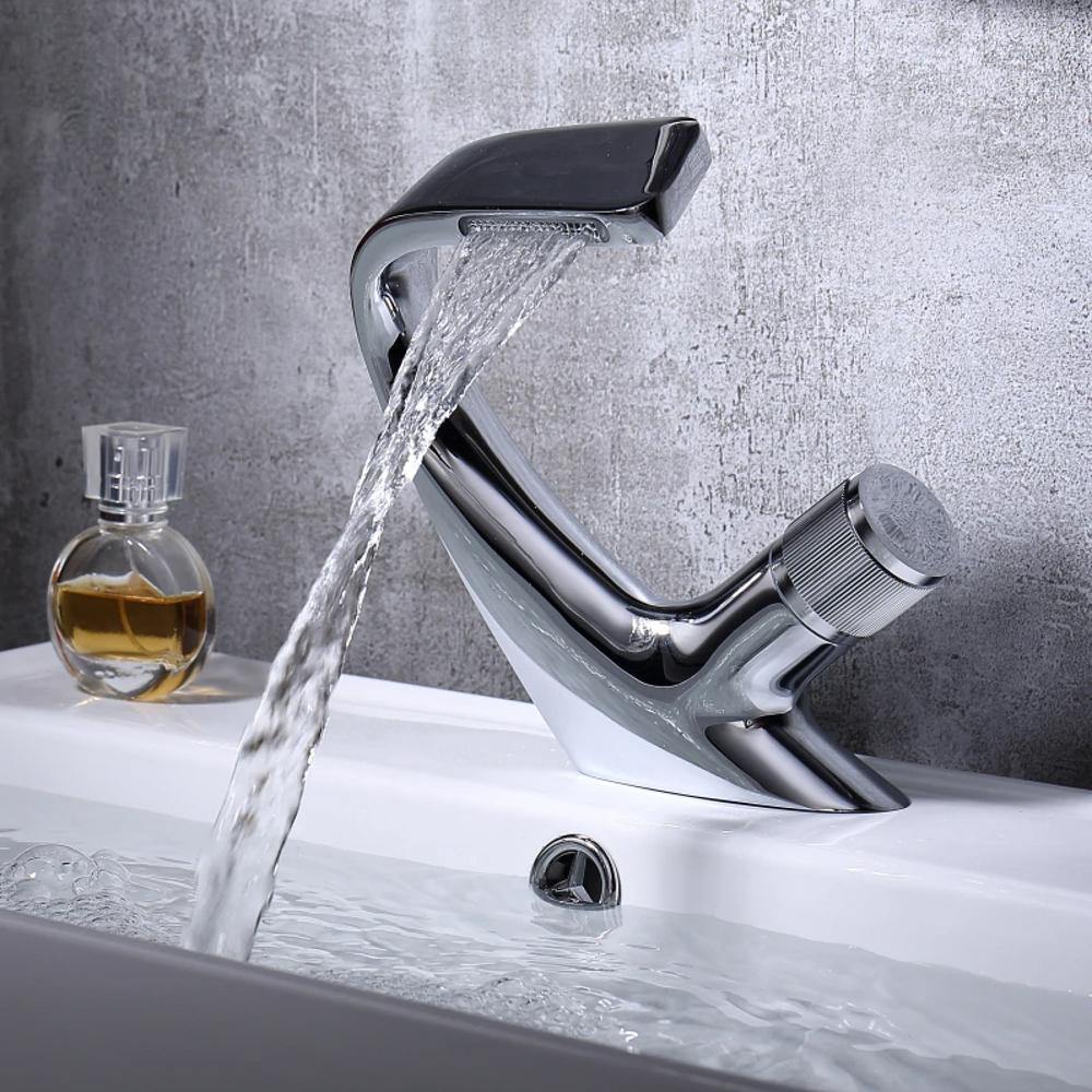 Nowoczesna bateria umywalkowa – Elegancki design dla stylowych, funkcjonalnych przestrzeni