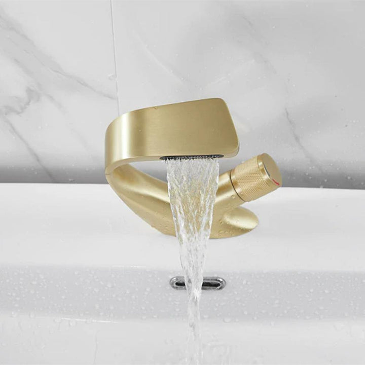 Nowoczesna bateria umywalkowa – Elegancki design dla stylowych, funkcjonalnych przestrzeni