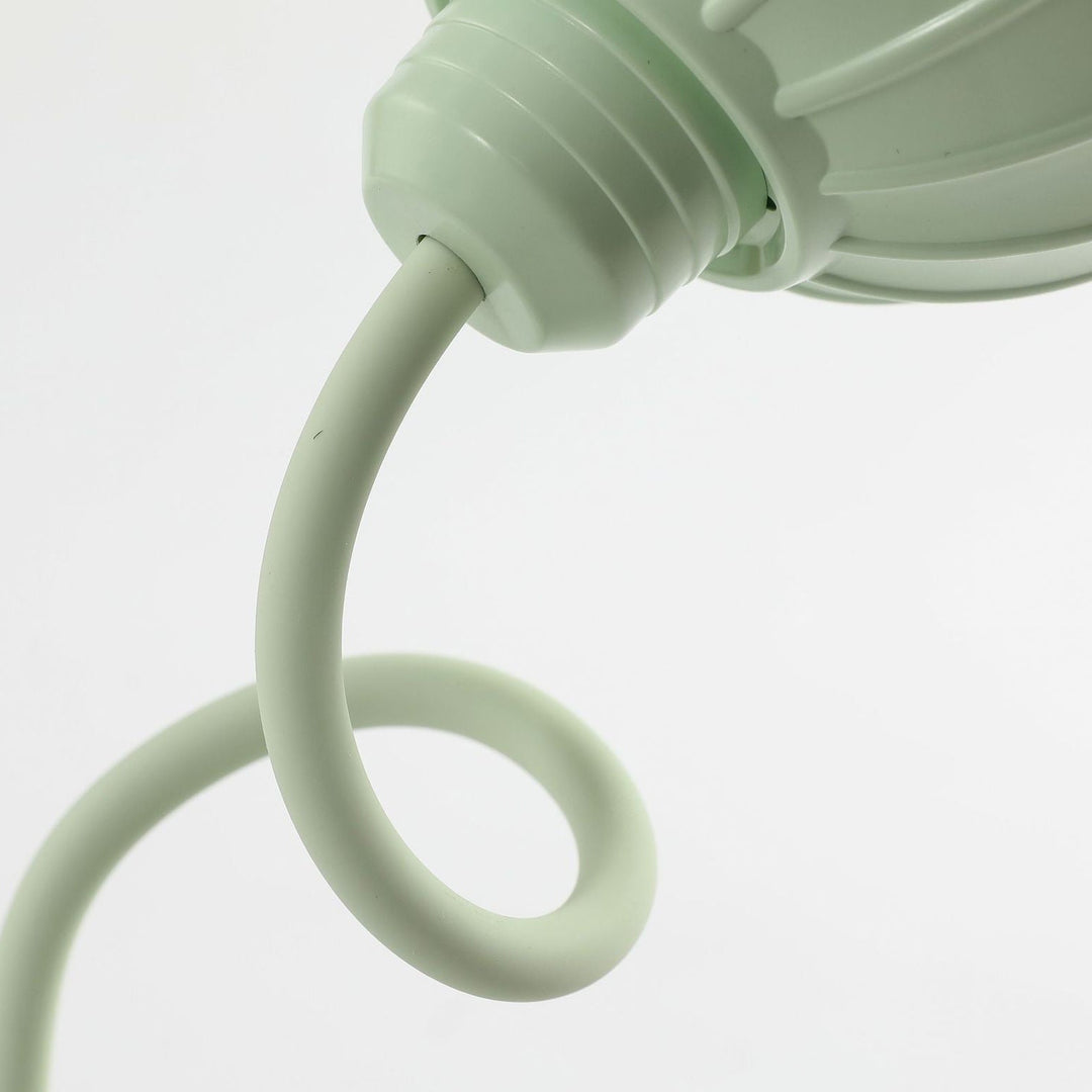 Ładowalna lampa stołowa LED z dotykowym włącznikiem – Skandynawski design kwiatowy