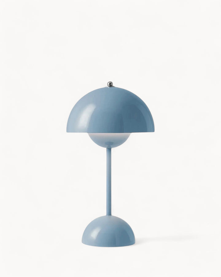 Carvallo – Lampa Stołowa LED w Skandynawskim Stylu, Ściemniana i Trwała w Metalu