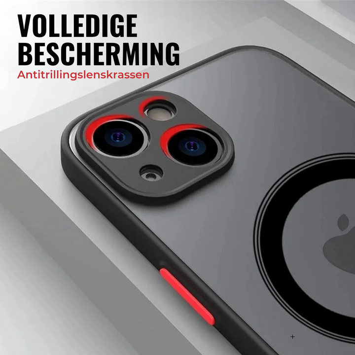 Carvallo MagSafe etui mobilne | Smukłe &amp; Odporny na wstrząsy | Magnetyczne &amp; Stylowe | Optymalizowane do ładowania bezprzewodowego