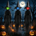 Carvallo - podświetlane Halloweenowe słupki do strasznej dekoracji ogrodu