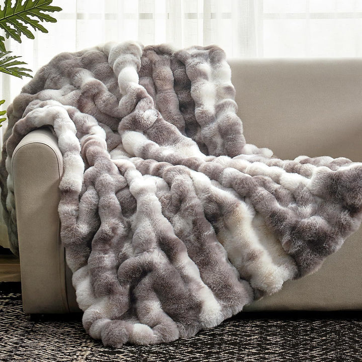 CasaLuxe Koc – Stylowy i Miękki Dwustronny Koc Fleece