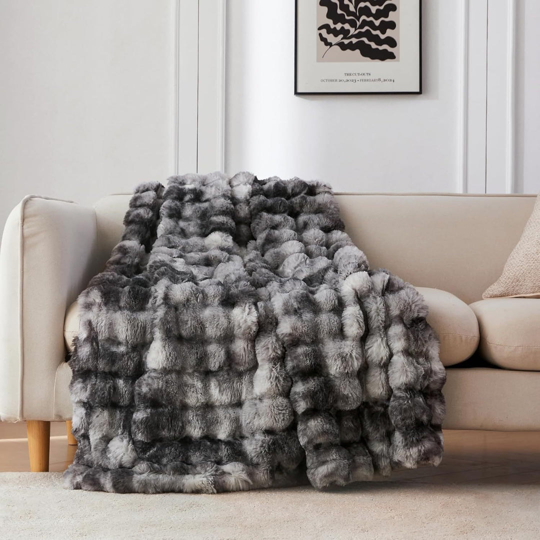 CasaLuxe Koc – Stylowy i Miękki Dwustronny Koc Fleece