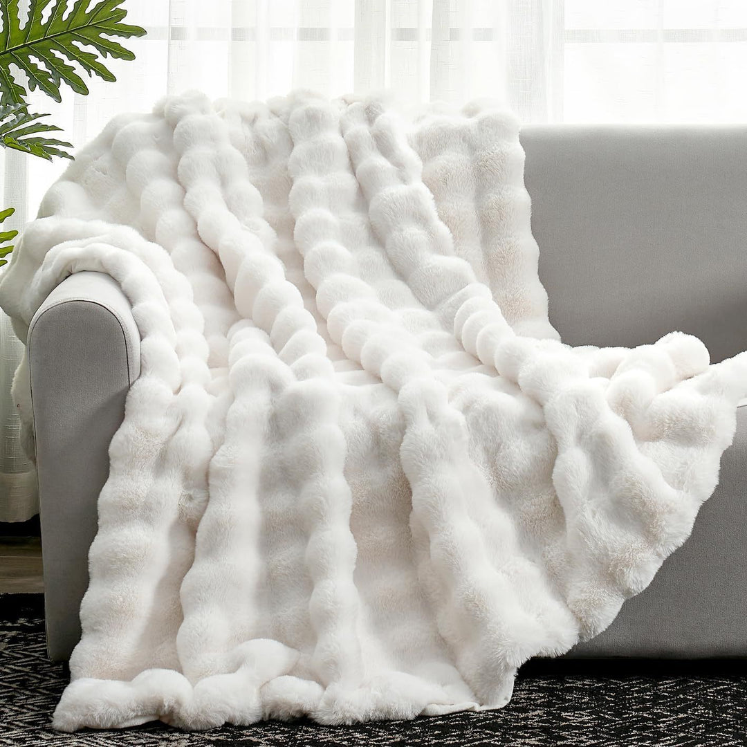 CasaLuxe Koc – Stylowy i Miękki Dwustronny Koc Fleece
