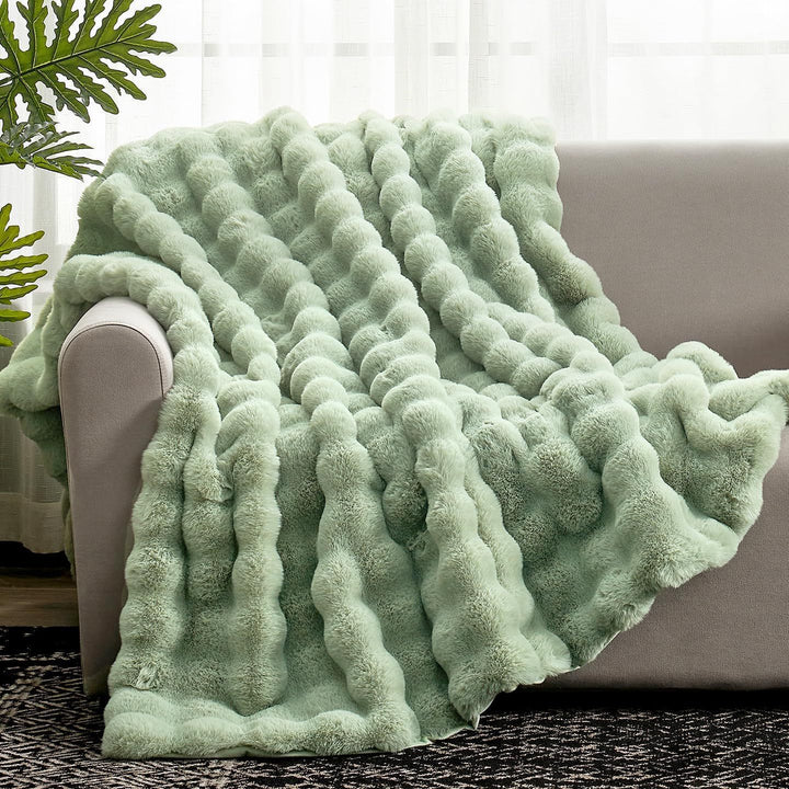 CasaLuxe Koc – Stylowy i Miękki Dwustronny Koc Fleece