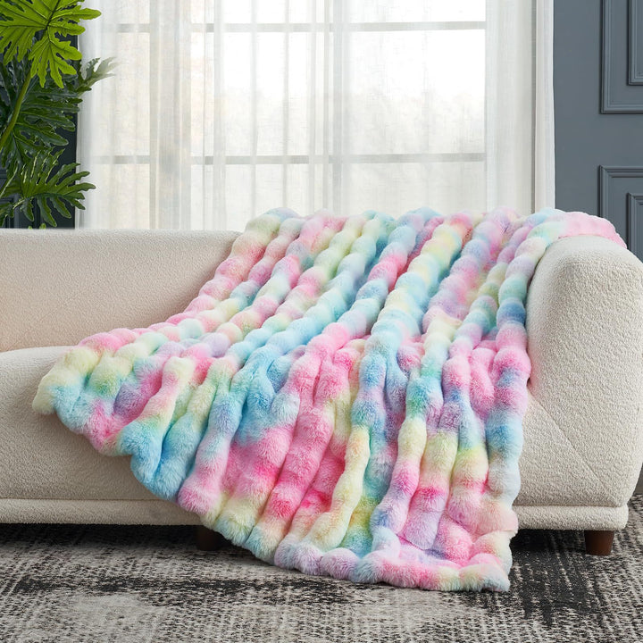 CasaLuxe Koc – Stylowy i Miękki Dwustronny Koc Fleece