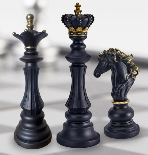 Chessmate | Dekoracyjne figury szachowe